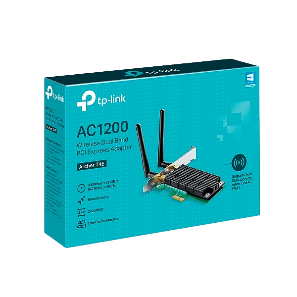 TPLink Archer T4E AC1200  Tarjeta WiFi