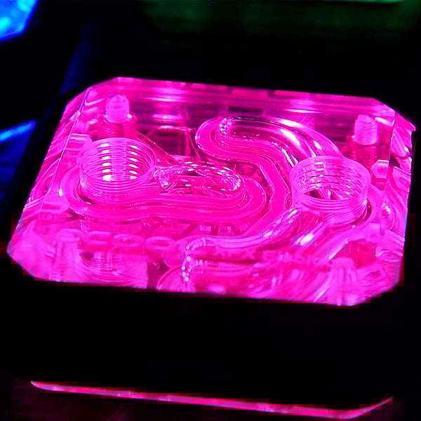 Alphacool marco RGB aurora XPX negro  Accesorio bloque CPU