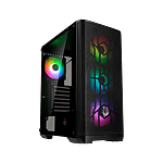 BitFenix Nova Mesh SE TG Cristal Templado USB 31 ARGB Negra  Caja BitFenix Nova Mesh SE TG Cristal Templado USB 31 ARGB Negra  Caja