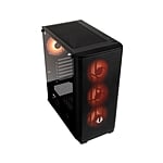BitFenix Nova Mesh SE TG Cristal Templado USB 31 ARGB Negra  Caja