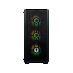 BitFenix Nova Mesh SE TG Cristal Templado USB 31 ARGB Negra  Caja
