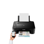 Canon PIXMA TS3350 WiFi Negra  Impresora Multifunción