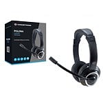 Conceptronic Polona USB  con microfono Black  White  Auriculares