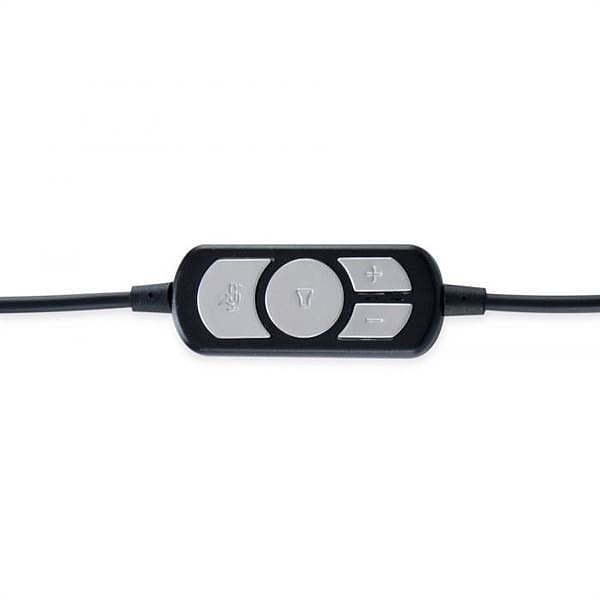 Conceptronic Polona USB  con microfono Black  White  Auriculares
