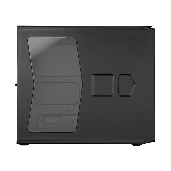 Corsair Graphite 230T con ventana negra con LED rojo  Caja