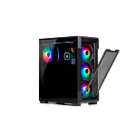 Corsair iCUE 220T RGB negra  Caja Corsair iCUE 220T RGB negra  Caja