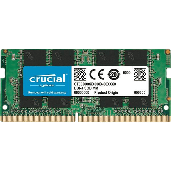 Crucial 8GB DDR4  Memoria RAM 3200MTs SODIMM CL22 x8 SO