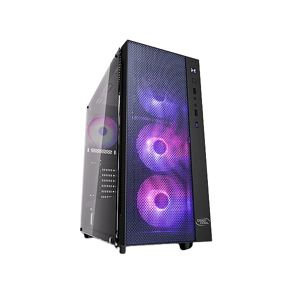 Deepcool Matrexx 55 mesh 4F ARGB negro  Caja