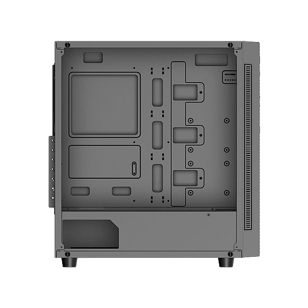 Deepcool Matrexx 55 mesh 4F ARGB negro  Caja