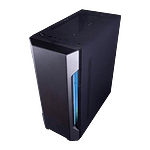 Coolbox Deep Gaming DGCA195 Cristal Templado RGB USB 30 Gris  Caja