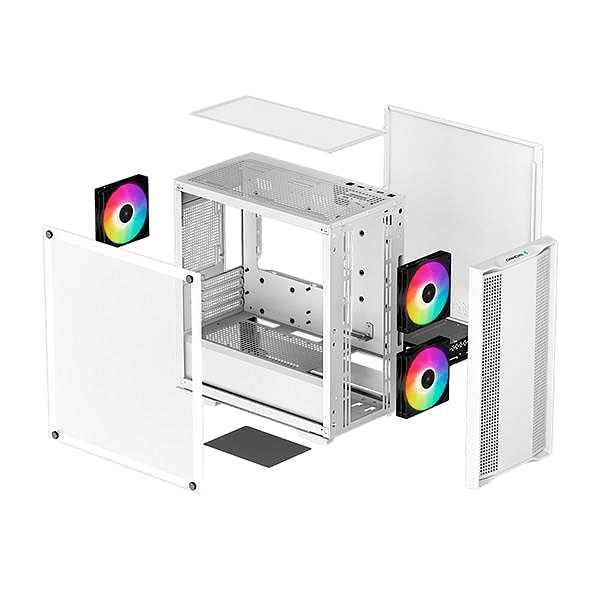Deepcool CC360 ARGB TG White MATX  Caja