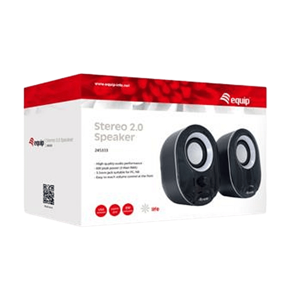 Equip Altavoces Estereo 20 6W USB