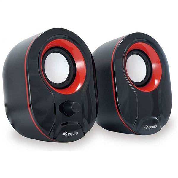 Equip Life 6W USB black  red  Altavoces