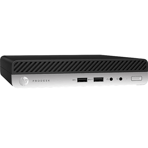 HP ProDesk 400 G4 Mini  Intel i3 8100T DDR4 8GB SSD 240GB M2 WiFi Windows 10P Equipo