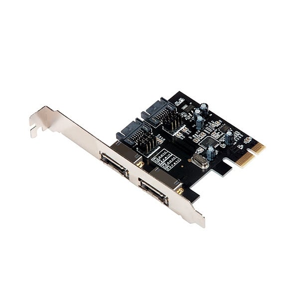 ITec PCIe Card 2xSATA2  2xESATA  Adaptador