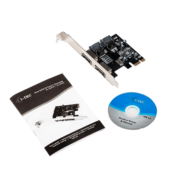 ITec PCIe Card 2xSATA2  2xESATA  Adaptador