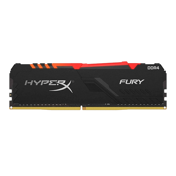 HyperX Fury RGB DDR4 3600MHz 8GB CL17  Memoria RAM