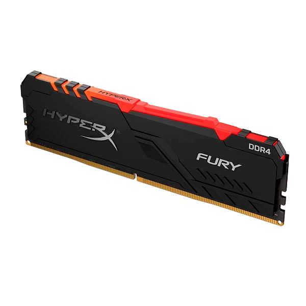 HyperX Fury RGB DDR4 3600MHz 8GB CL17  Memoria RAM