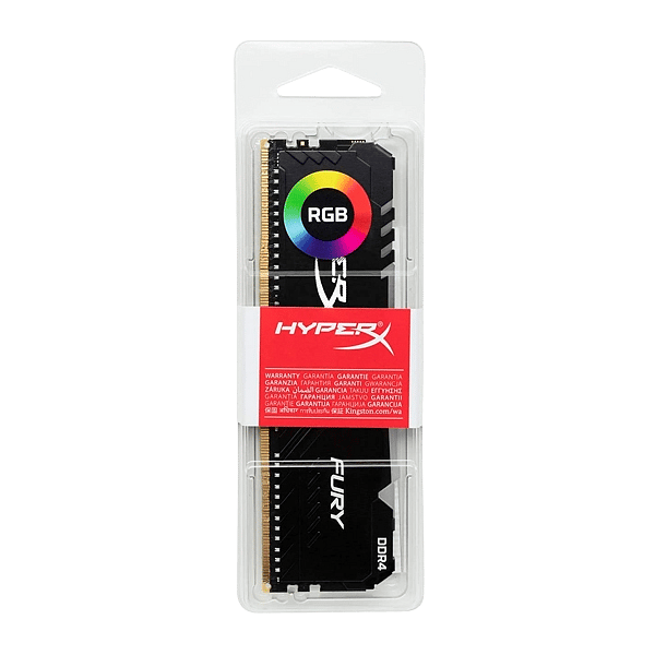 HyperX Fury RGB DDR4 3600MHz 8GB CL17  Memoria RAM