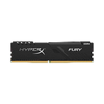 HyperX Fury Black DDR4 2666MHZ 8GB CL16  Memoria RAM