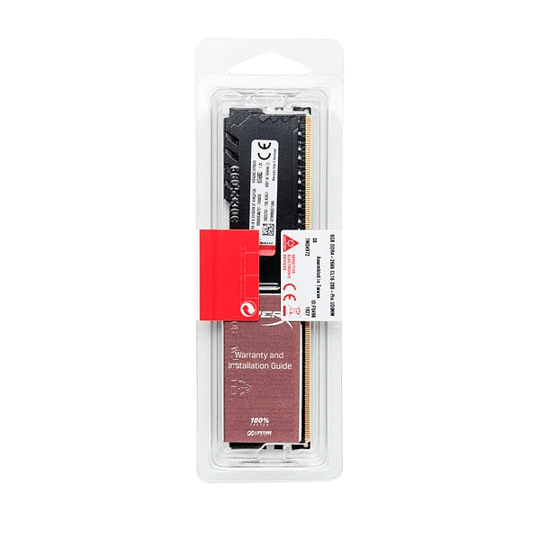 HyperX Fury Black DDR4 2666MHZ 8GB CL16  Memoria RAM
