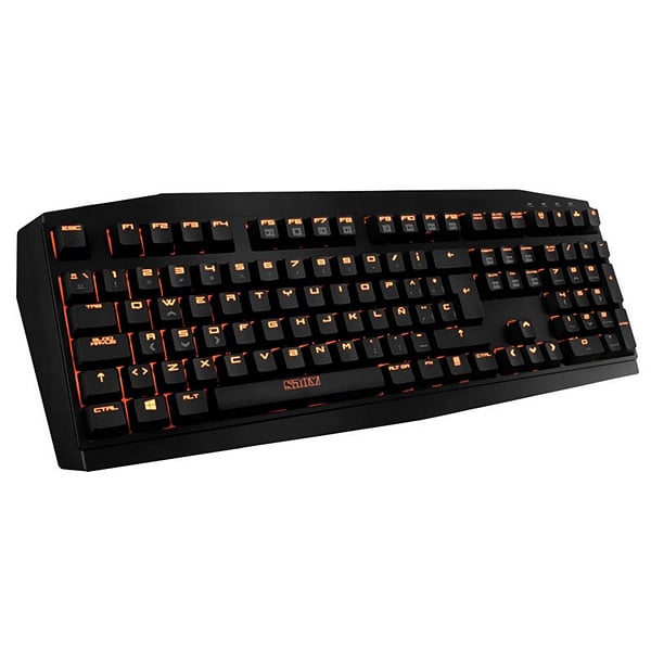 Krom Kratos Mecánico Cherry MX Brown Gaming  Teclado