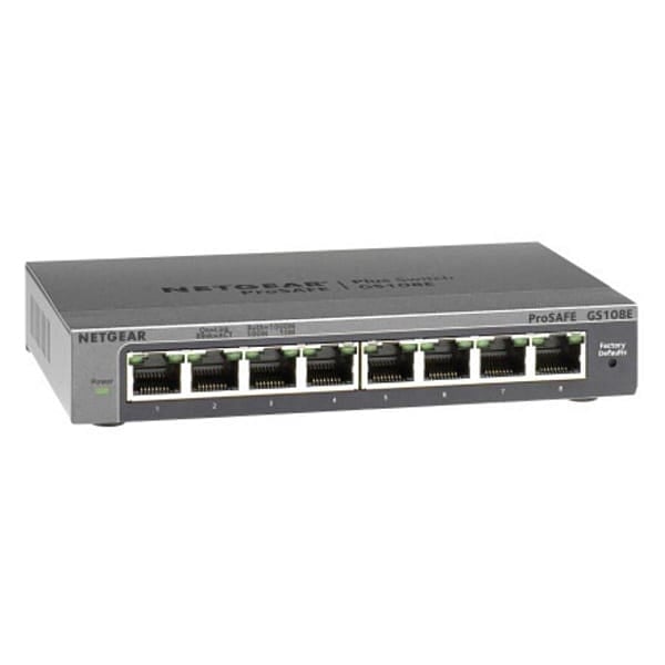 Netgear ProSafe Plus GS108E 8 Puertos GBLan   Switch