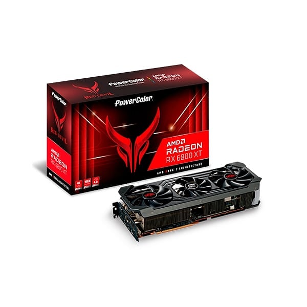 PowerColor Red Devil Radeon RX6800 XT 16GB GDDR6  Tarjeta Gráfica AMD