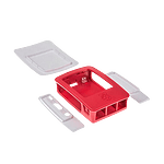 Caja RASPBERRY PI 3 B Blanca y Roja Accesorio Caja RASPBERRY PI 3 B Blanca y Roja Accesorio