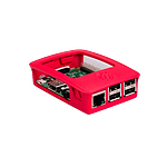 Caja RASPBERRY PI 3 B Blanca y Roja Accesorio Caja RASPBERRY PI 3 B Blanca y Roja Accesorio