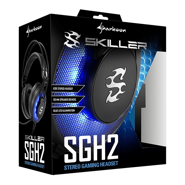 Sharkoon Skiller SGH2 negro USB  Auriculares