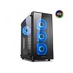Sharkoon TG5 RGB cristal templado  Caja
