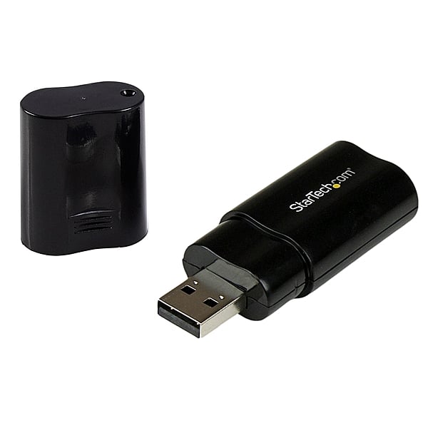 Startech Adaptador Sonido USB Externo  Tarjeta de Sonido