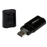Startech Adaptador Sonido USB Externo  Tarjeta de Sonido