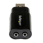 Startech Adaptador Sonido USB Externo  Tarjeta de Sonido Startech Adaptador Sonido USB Externo  Tarjeta de Sonido