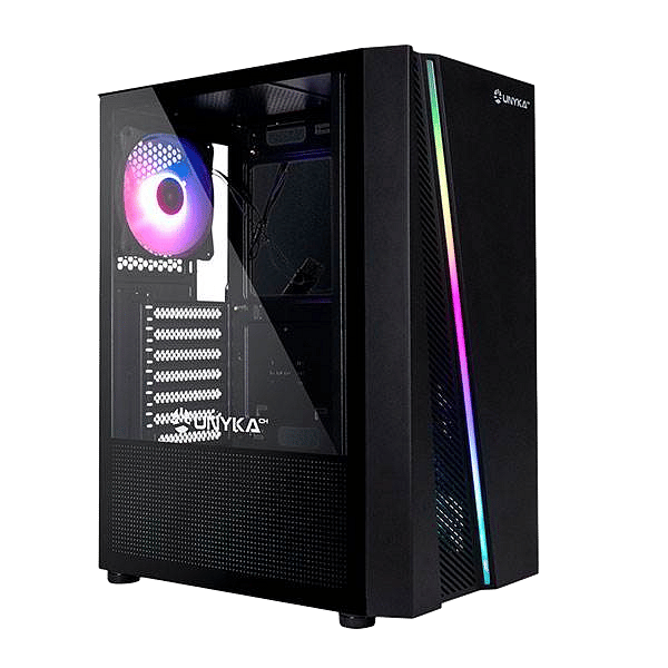Unyka Glayze Black ATX  Caja