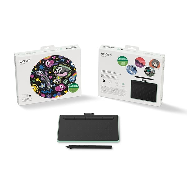 Wacom Intuos S Bluetooth Verde Pistacho  Tableta