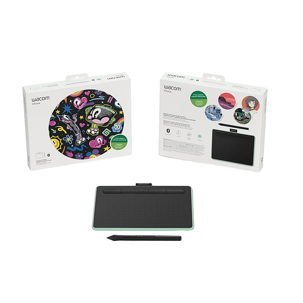 Wacom Intuos S Bluetooth Verde Pistacho  Tableta