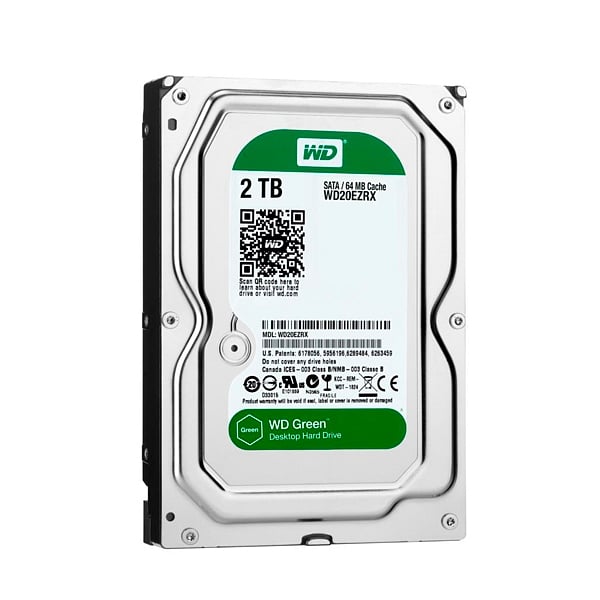 WD Green 2TB 64MB 35 Disco Duro