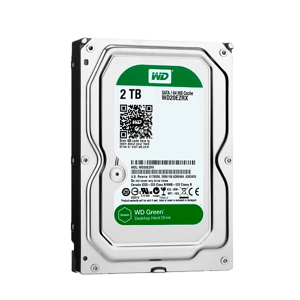 WD Green 2TB 64MB 35 Disco Duro