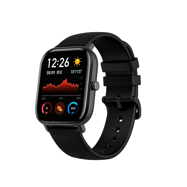 Xiaomi Amazfit GTS 165 Black Obsidian GPS  Smartwatch