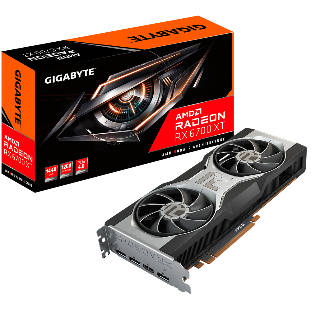 Gigabyte Radeon RX6700 XT 12GB GDDR6