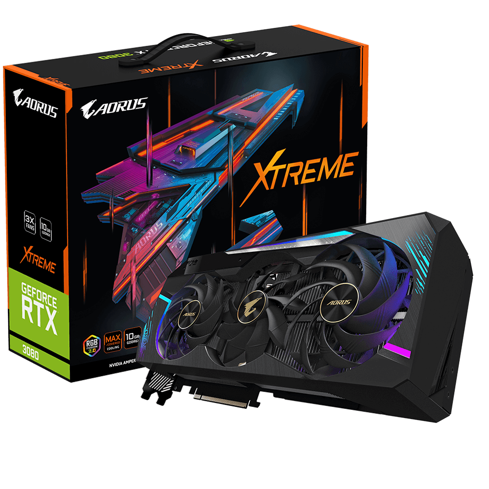Aorus GeForce RTX3080 Xtreme 10GB GD6X LHR