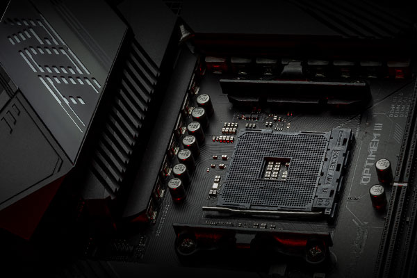 Donde incorporas la CPU de la Placa Base ROG Crosshair VIII Dark Hero