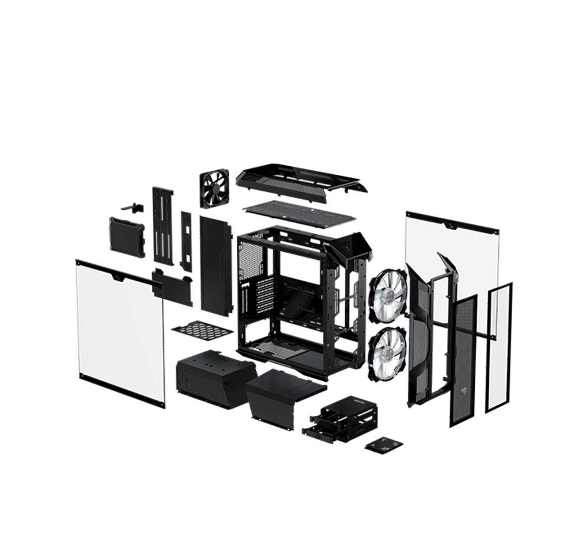 Paneles de cristal templado H500M