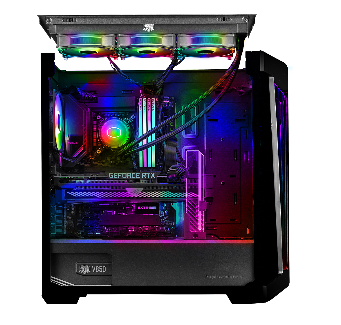 Panel superior extraíble MasterBox 540