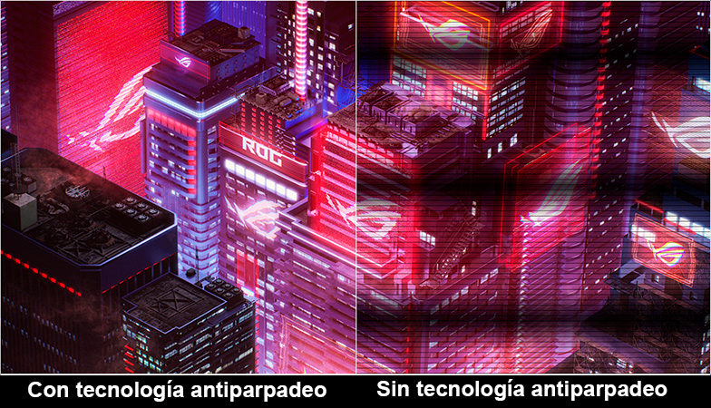 Tecnología Antiparpadeo Asus ROG Strix XG32VC