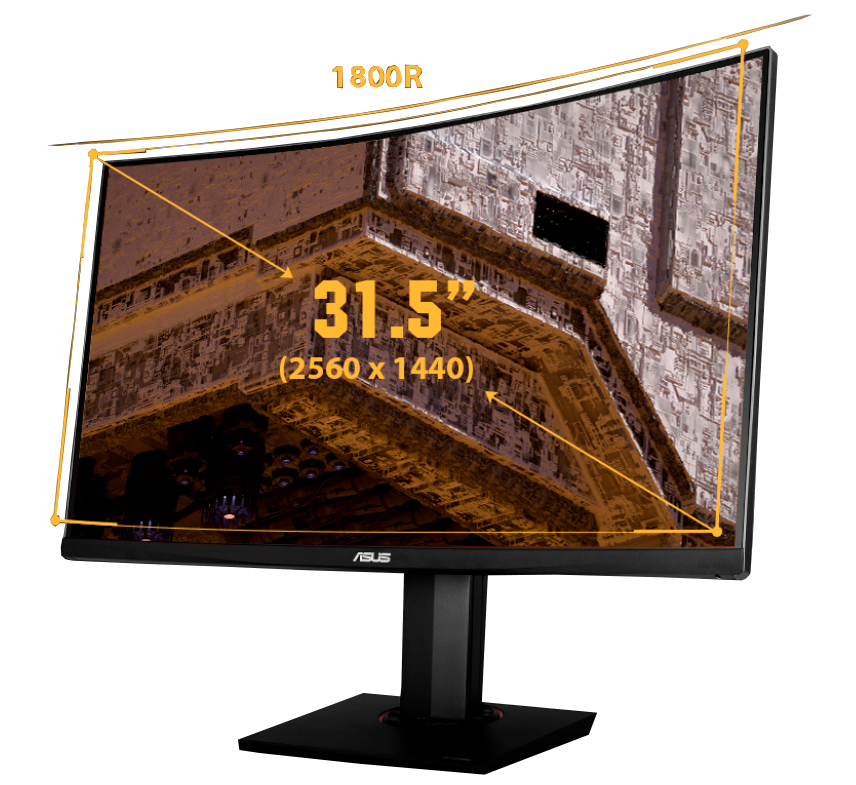 Pantalla Asus TUF Gaming VG32VQR Pantalla Asus TUF Gaming VG32VQR