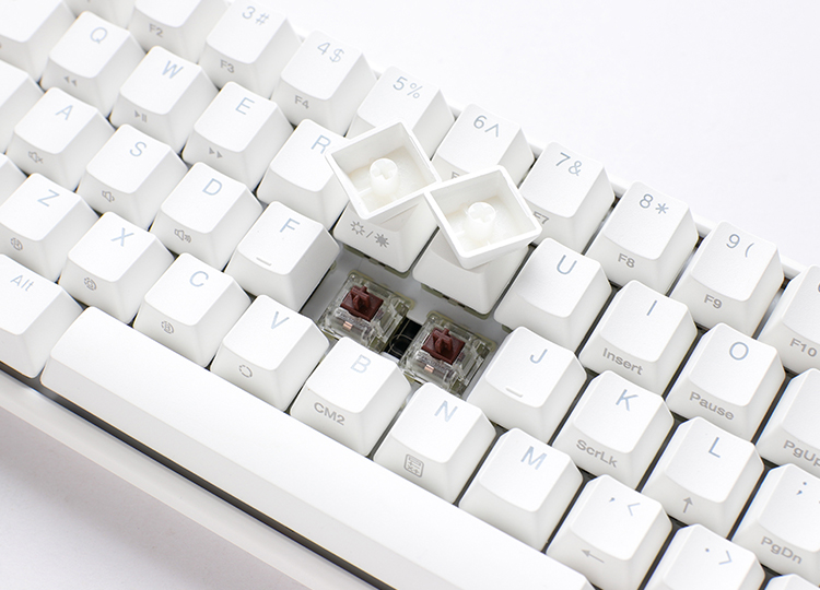 Teclas Ducky One 3 Mini White Teclas Ducky One 3 Mini White