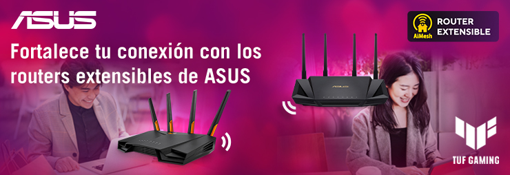Fortalece tu relación con los routers extensibles de ASUS